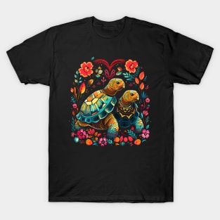 Tortoise Couple Valentine T-Shirt